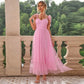 Elegant Classic Gown Women's Double Layer Mesh Lining Corset Skirt High End Fashion Fairy Kimono For Special Occasions
