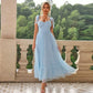 Elegant Classic Gown Women's Double Layer Mesh Lining Corset Skirt High End Fashion Fairy Kimono For Special Occasions