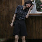 XEJ Elegant and Youth Woman Blouses Short Sleeve Striped Shirt British Style Summer Shirts for Women Fashion Retro Shirt