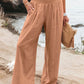 New Spring Women's Casual Pants, Casual Style, Comfortable Mid Waist Long Pants for Women