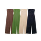 TRZA-Strapless Linen Jumpsuits for Women, Straight Neck, Back Zipper, Female Playsuits, Chic Fashion
