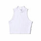 New Arrivals Yoga Fitness Camis Tanks Women Sexy Skinny Cropped Tank Tops Vintage Y2K Turtleneck Camisole Sports Tee Shirt Woman