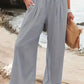 New Spring Women's Casual Pants, Casual Style, Comfortable Mid Waist Long Pants for Women