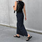 Skirt Women Office Lady High Waist Striped Fashion New Euro-America Style Simple Women Skirt Luxury