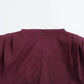 TRAFZA Vintage Chic Women Solid Asymmetric O-Neck Zipper Sleeveless Cross Folds Top Fashion 2025 Streetwear Padded Shoulder Top