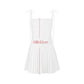 Suninheart Summer A  Line Short Dresses 2024 New Arrivals Casual Pleated One-piece Dress Gown Black Birthday Holiday Dress Women