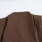 TRAFZA Vintage Chic Women Solid Asymmetric O-Neck Zipper Sleeveless Cross Folds Top Fashion 2025 Streetwear Padded Shoulder Top
