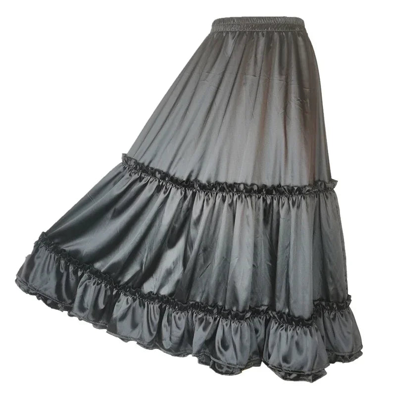 Elegant Pink Satin Women Prom Skirt Spaghetti Strap Sweetheart A-Line Tea Length Fancy Lace High Quality Female Party Gowns